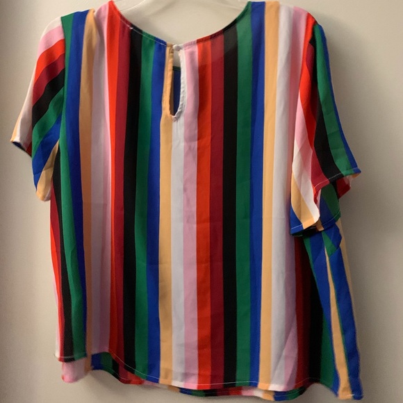 Multicolored Forever 21 Blouse Never Worn - Picture 3 of 3